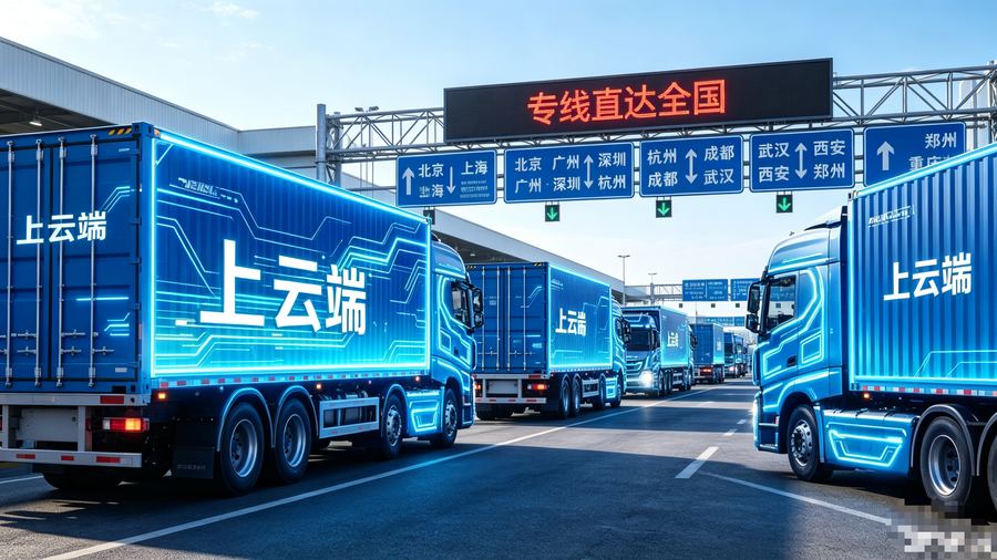 高速公路干线车队